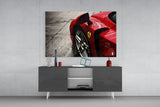 Ferrari FXX K Glass Wall Art.
