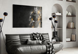 Christiano Ronaldo Glass Wall Art.