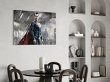 Superman Glass Wall Art.