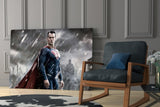 Superman Glass Wall Art.