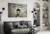 Fight Club - Your Life Glass Wall Art.