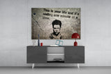Fight Club - Your Life Glass Wall Art.