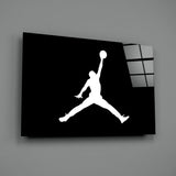 Air Jordan Glass Wall Art.