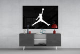 Air Jordan Glass Wall Art.