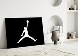 Air Jordan Glass Wall Art.