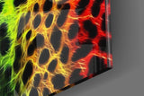 Leopard Glass Wall Art.