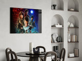 Stranger Things Poster Glass Wall Art.