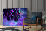 Tiger Glass Wall Art.