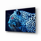 Leopar Glasbild