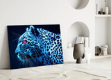 Leopard Glass Wall Art.
