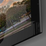 Eiffel Tower Glass Wall Art.