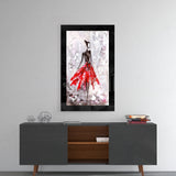 Ballerina Glass Wall Art.