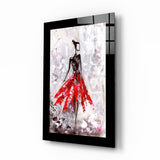 Ballerina Glass Wall Art.