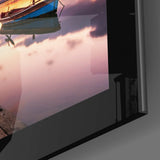 Sunset Glass Wall Art.