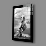 Horse Glass Wall Art.