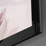 Pinky Glass Wall Art.