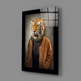Tiger Glass Wall Art.