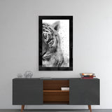 Tiger Glass Wall Art.