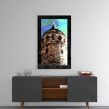 Galata Tower Glass Wall Art.