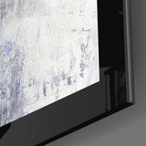 Abstract Blue Glass Wall Art.