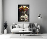 Abandoned Statue Glass Art  || Designer Collection.