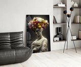 Abandoned Statue Glass Art  || Designer Collection.