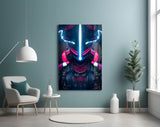 Thunder Fighter Glass Wall Art  || Designer Collection.