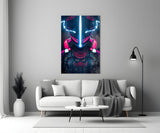 Thunder Fighter Glass Wall Art  || Designer Collection.