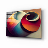 Arte en vidrio The Shell || Colección Designer - 72x46 cm