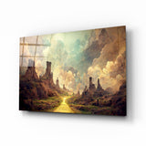 Art sur verre Road to the End || Collection Designer - 72x46 cm