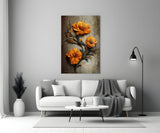 Timeless Flowers Glass Art  || Designer Collection.