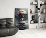 The Arrival Glass Wall Art || Designer Collection.