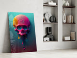 Melt of the Skull Glass Art  || Designer Collection.