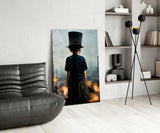 Burning the Past Glass Art  || Designer Collection.