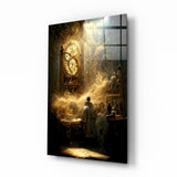 Time Flow Glass Art  || Designer Collection - 72x46 cm