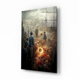 Tableau en verre « Abandon » || Collection Designer - 72x46 cm