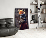 The Fox Glass Wall Art || Designer Collection.