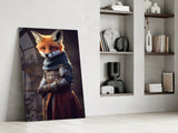 The Fox Glass Wall Art || Designer Collection.