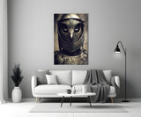 The Beak Glass Wall Art || Designer Collection.