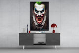 The Smile of Joker Glass Art || Designer's Collection