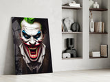 The Smile of Joker Glass Art || Designer's Collection