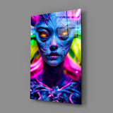 The Native Glass Wall Art || Designer Collection.