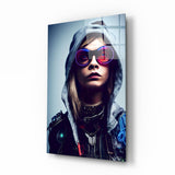 Survival Glass Wall Art || Designer Collection - 72x46 cm