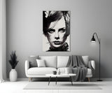 The Bellicose Glass Wall Art || Designer Collection.