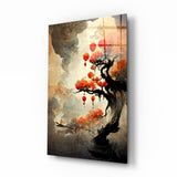Quadro in vetro "Albero della speranza" || Collezione Designer - 72x46 cm