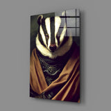 Raccoon Glass Art  || Designer Collection.