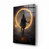 Tableau en verre « Cercle » || Collection Designer - 72x46 cm