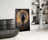 Circle Glass Wall Art || Designer Collection.