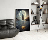 Tranquility Glass Wall Art || Designer Collection.