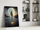 Tranquility Glass Wall Art || Designer Collection.